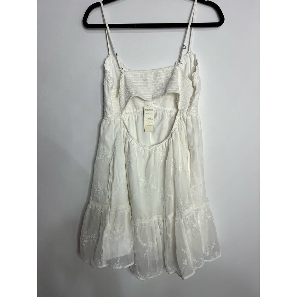 Hollister white lace mini dress New Size Large - Picture 6 of 6